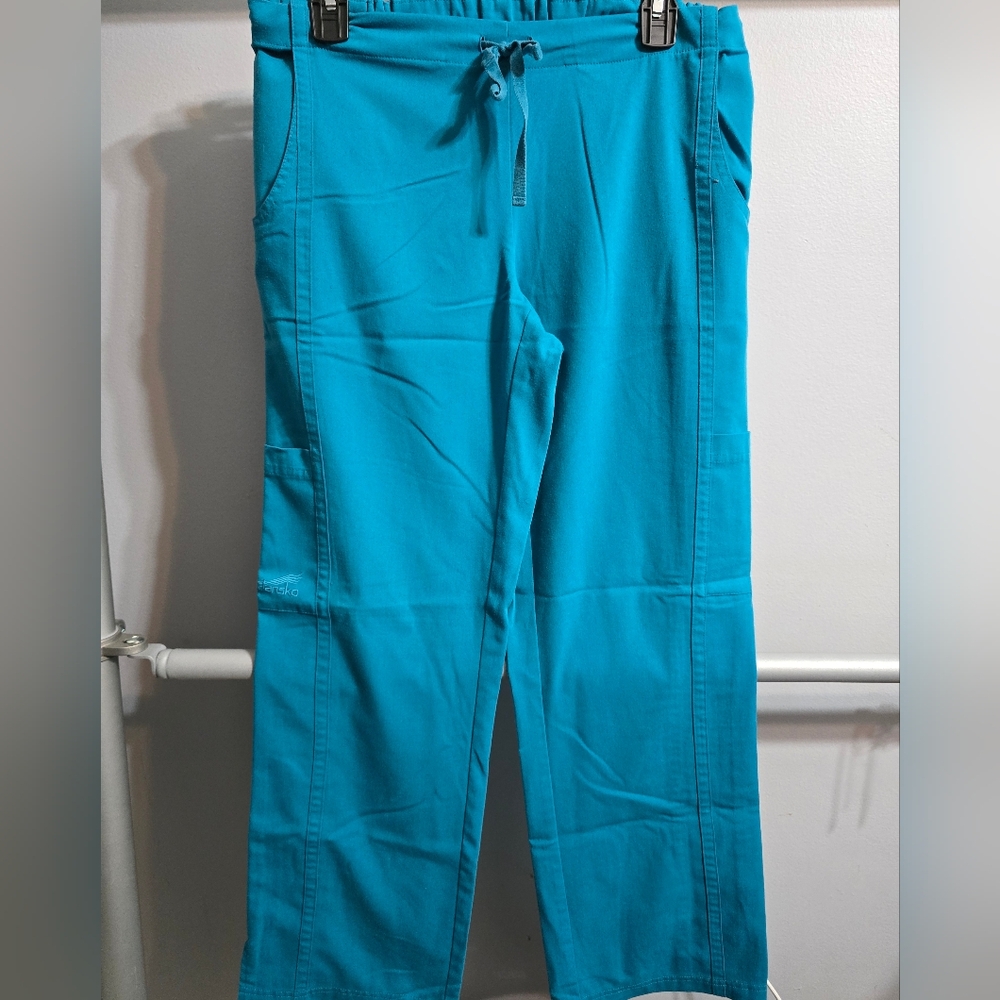 Women's Teal-Blue Scrub Pants